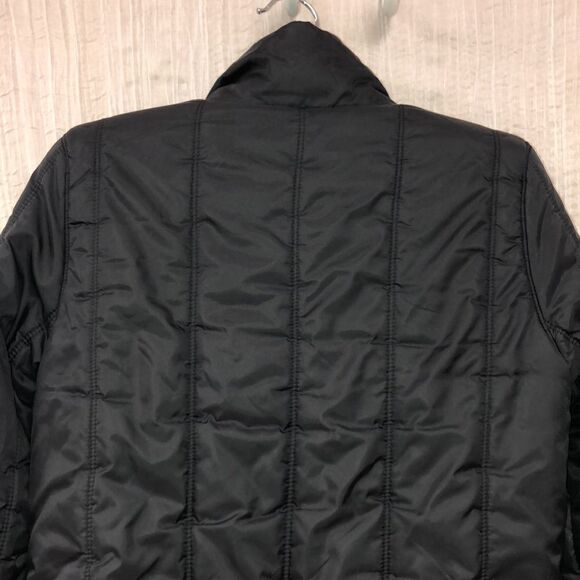 Guess Jeans M Ladies Black Quilted Puffer Jacket - Picture 4 of 14